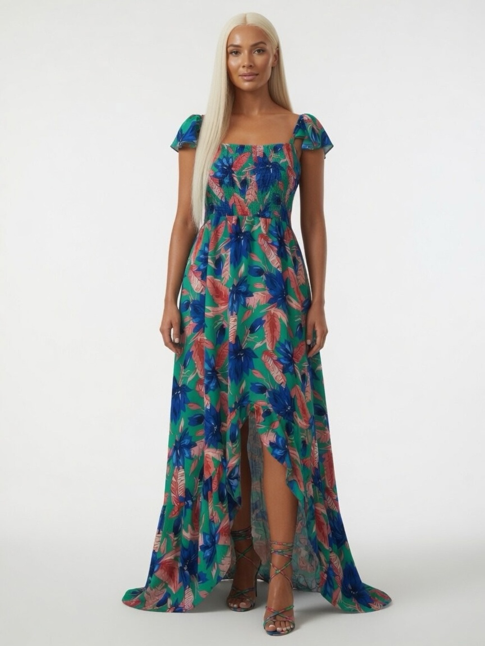 Floral Print Women's Dress